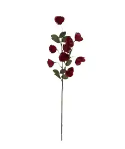 Kunstblume Herbstanemone, dunkelrot