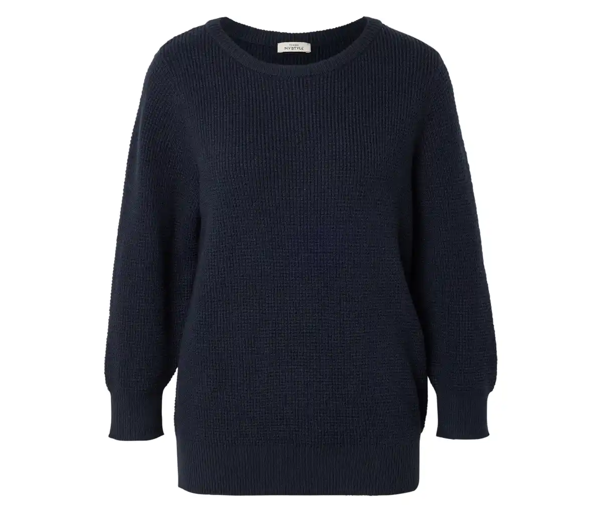 Bild 1 von Pullover aus Strukturstrick, dunkelblau