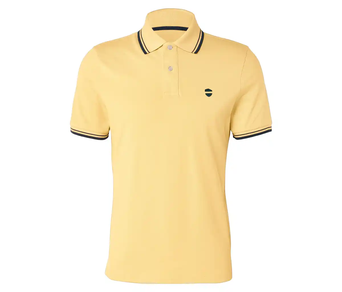 Bild 1 von Piqué-Poloshirt, gelb