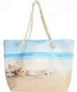 Bild 1 von Strandtasche mit Kordeln, naturfarben