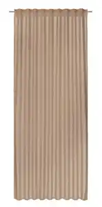 Fertigvorhang Jonna Taupe ca. 135x245cm, Taupe