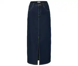 Midi-Jeansrock