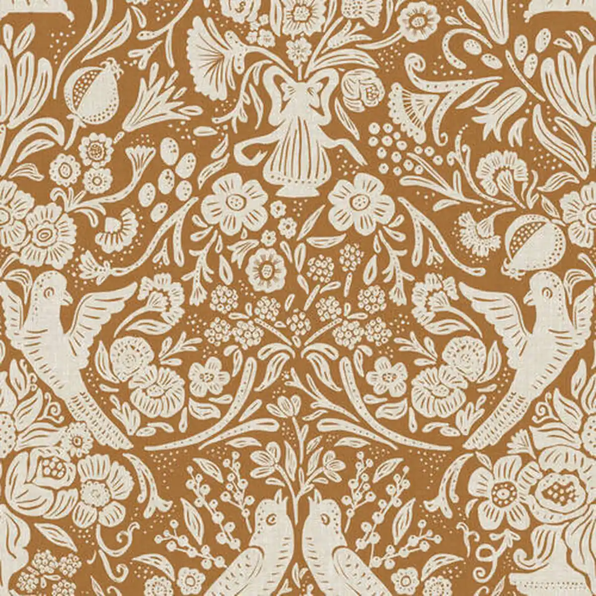 Bild 1 von Xora Vliestapete, Gelb, Kunststoff, Papier, Vintage, 52x1005 cm, Made in Europe, Tapeten & Wandverkleidungen, Vliestapeten