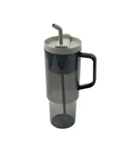 Trinkbecher mit Infuser-Einsatz, grau