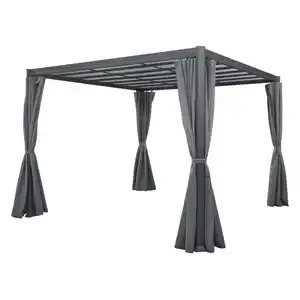 Pavillon 'Eva' grau 300 x 382 x 226 cm