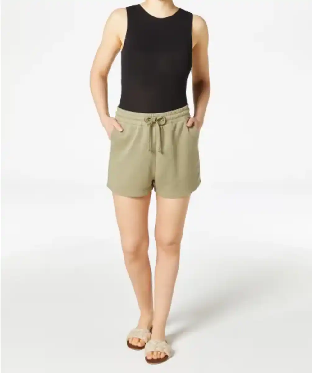 Bild 1 von Kurze Sweatshorts, Khaki