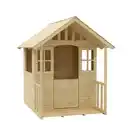 Bild 1 von Spielhaus 'Villa' naturfarben 137 x 121 x 140 cm