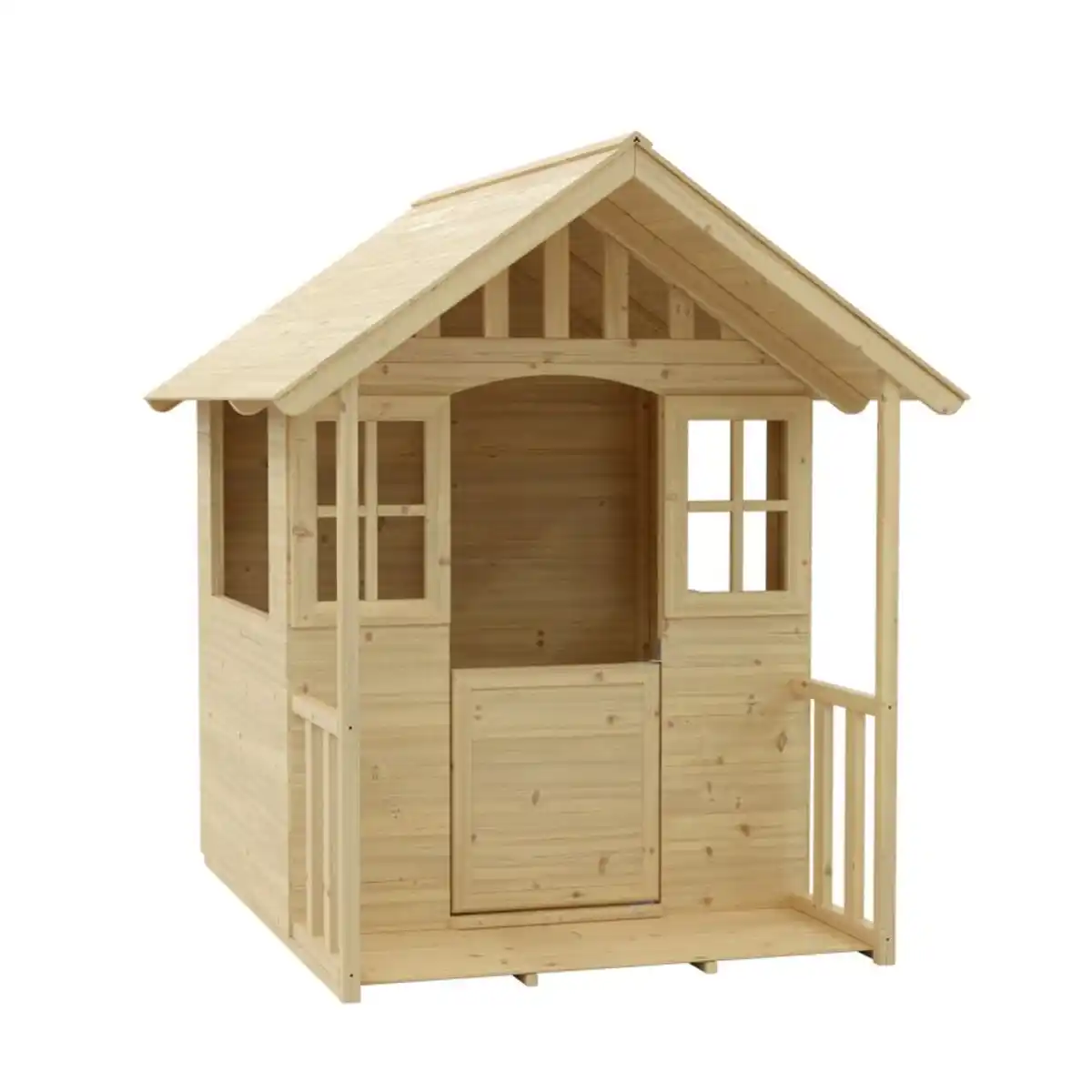 Bild 1 von Spielhaus 'Villa' naturfarben 137 x 121 x 140 cm