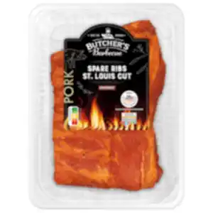 Butcher's Barbecue Spare Ribs St. Louis Cut