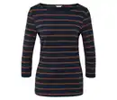 Bild 1 von Gestreiftes Shirt mit 3/4-Arm, navy-cognac