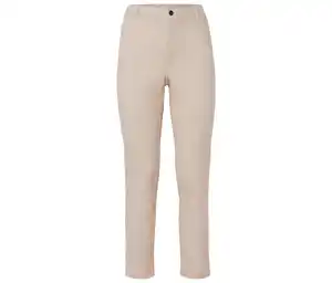 Gestreifte Stretch-Twill-Hose