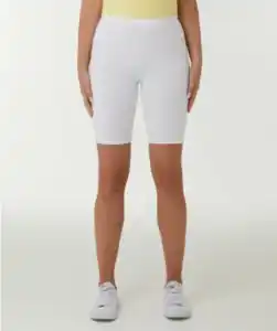 Kurze Radlerhose, weiß