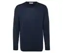 Bild 1 von Merino-Pullover, dunkelblau meliert
