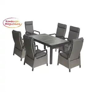 bellavista® Gartenmöbelset 'Sydney' für 6 Personen Aluminium