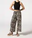 Bild 1 von Culotte mit AOP, schwarz bedruckt