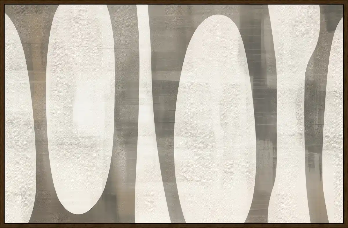 Bild 1 von Keilrahmenbild Lotta ca. 60x90cm, Schwarz, Dunkelbraun, Beige