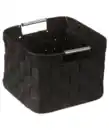 Bild 1 von Geflochtener Aufbewahrungskorb, schwarz