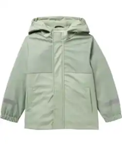 Regenjacke mit Innenfleece, hellkhaki