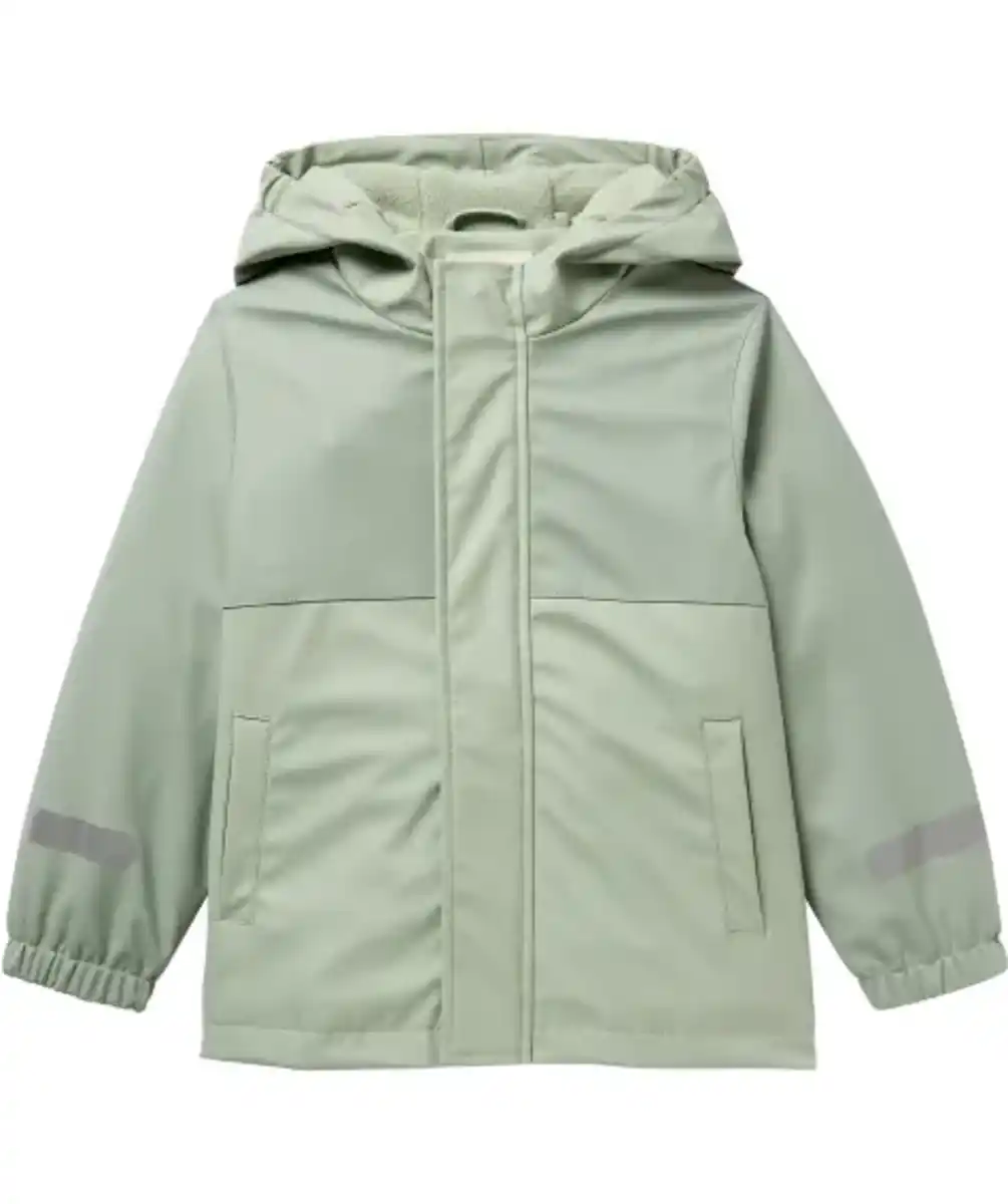 Bild 1 von Regenjacke mit Innenfleece, hellkhaki