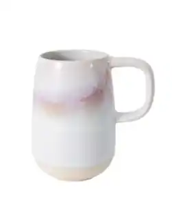 Tasse in Marmoroptik, hellrosa