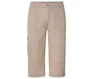 Cargo-Bermuda in 3/4-Länge, beige