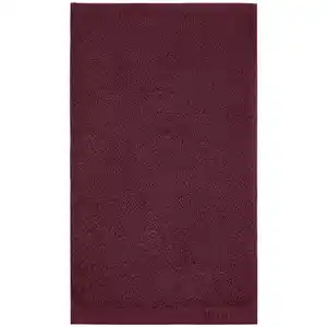 S. Oliver Gästetuch, Weinrot, Textil, Uni, 30x50 cm, Oeko-Tex® Standard 100, Oeko-Tex® Made IN Green, Aufhängeschlaufe, durchgefärbt, angenehm weich, hochwertige Qualität, Bordüre, Badtextilie
