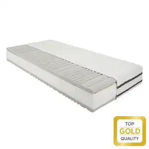 Wendematratze King-Coco H3/H5 ca. 90x200cm, Weiß