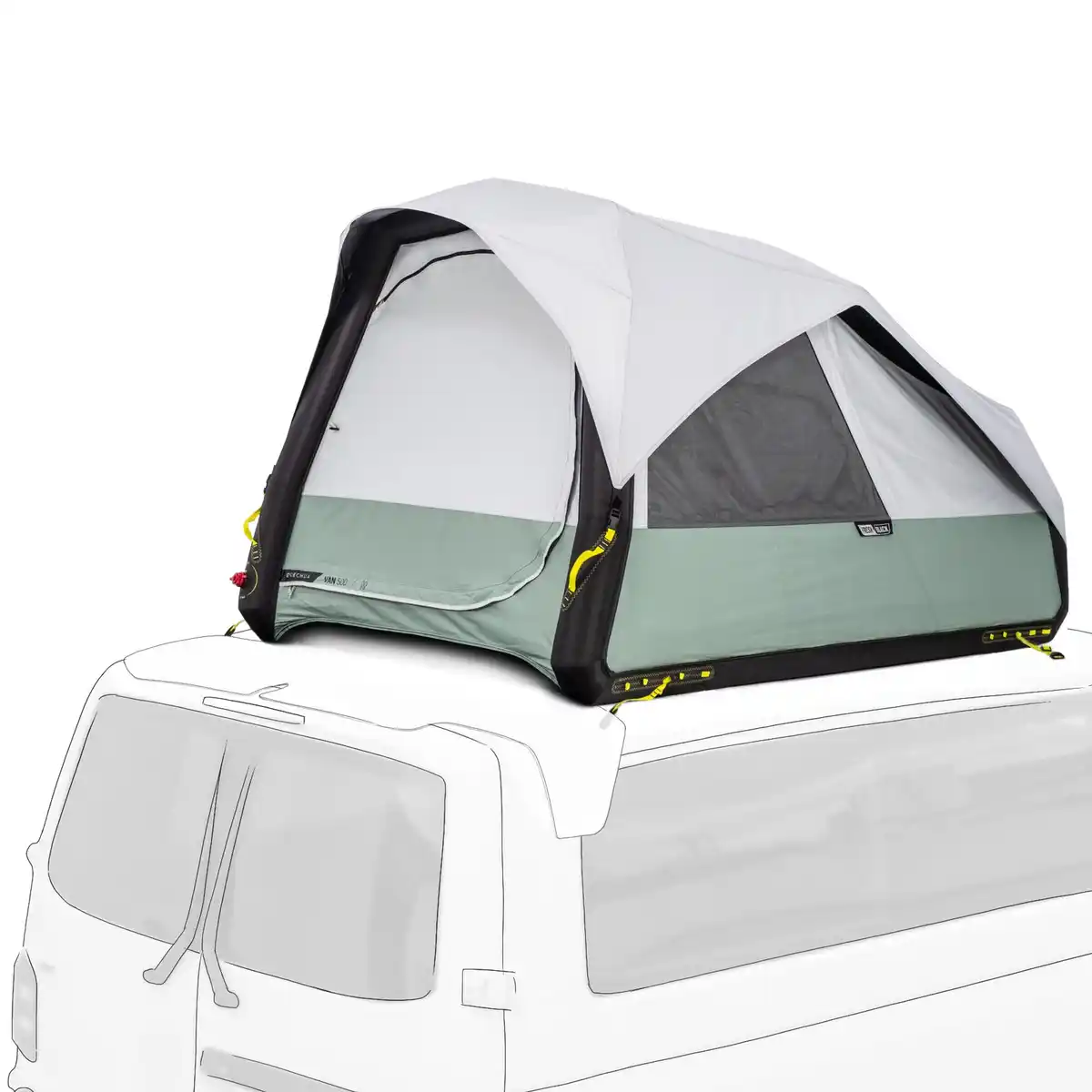 Bild 1 von QUECHUA Dachzelt aufblasbar Fresh & Black für 2 Personen - Van