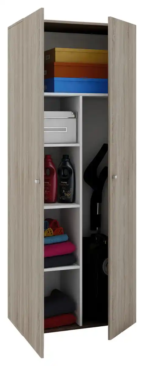 Bild 1 von Mehrzweckschrank Vandol ca. 70x178x40 cm Eichefarben, Eichefarben