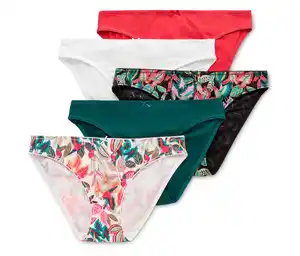 5 Slips, mehrfarbig