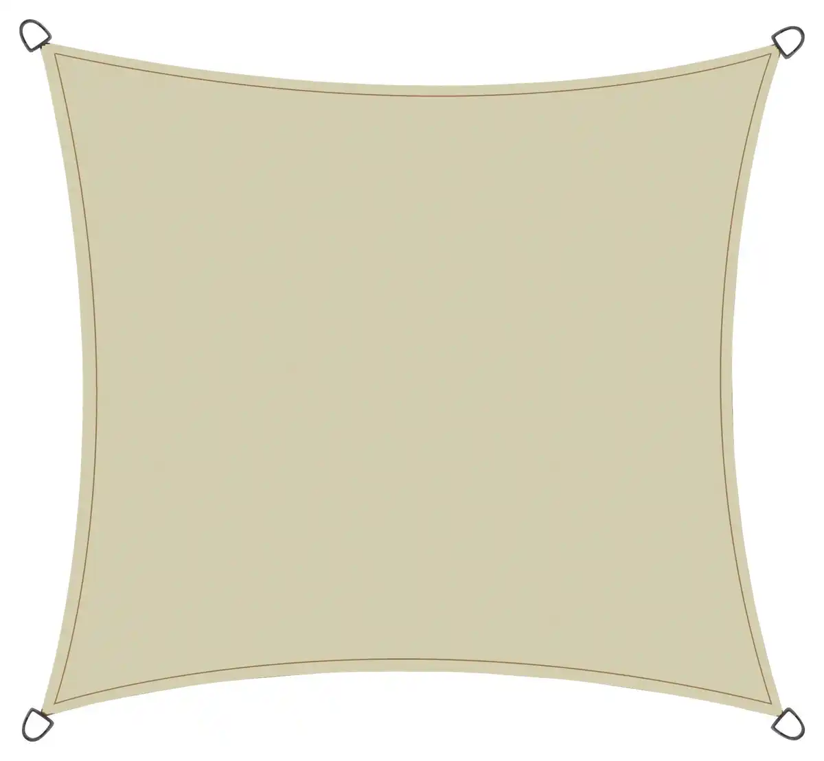 Bild 1 von Gartensonnensegel Solino ca. 360x360 cm Ecru, Ecru