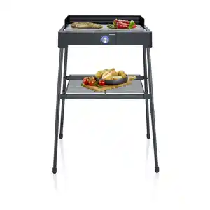 Severin Elektro-Standgrill 'PG 8566' schwarz 2200 W 62 x 90 x 58,5 cm