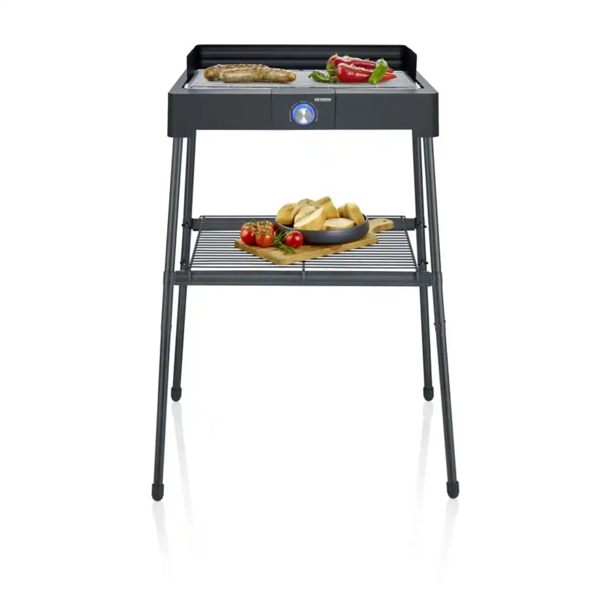 Bild 1 von Severin Elektro-Standgrill 'PG 8566' schwarz 2200 W 62 x 90 x 58,5 cm