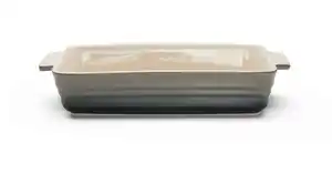 Auflaufform Elisa L Grau, Grau