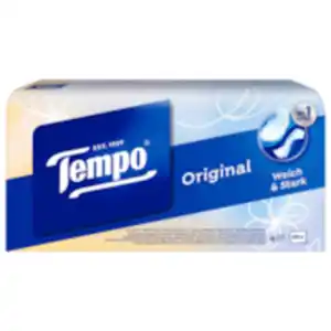 Tempo Taschentücher Box