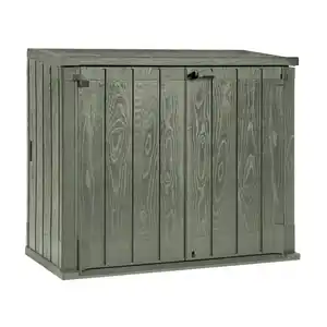 Mülltonnenbox 'Stora Way' für 2 Abfalltonnen 145 x 125 x 86 cm grün