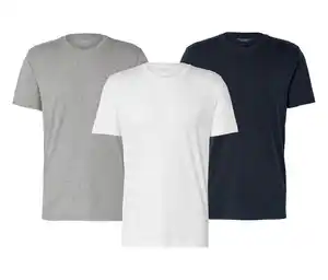 3 T-Shirts mit Rundhalsausschnitt