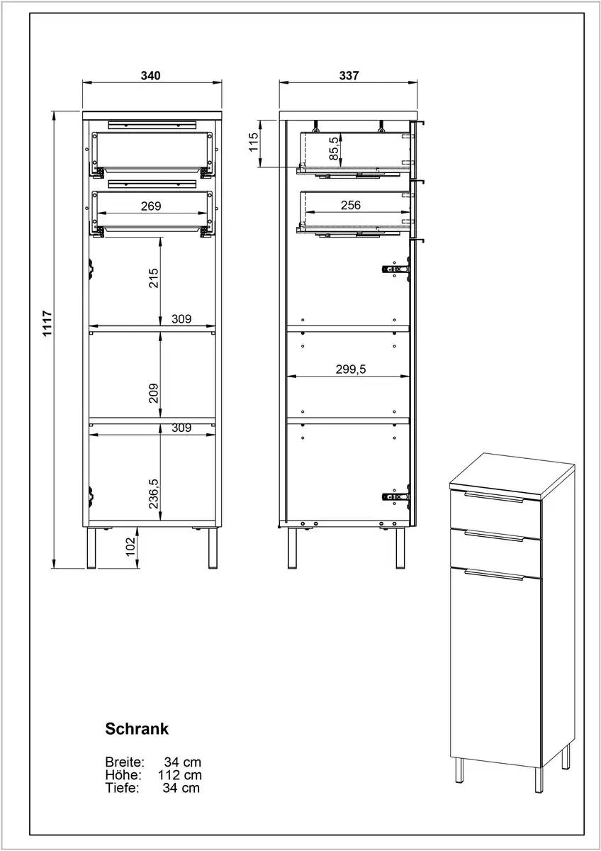 Bild 3 von Midischrank Vito Corus