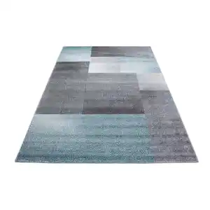 Webteppich Lucca Blau ca. 160x230cm, Blau