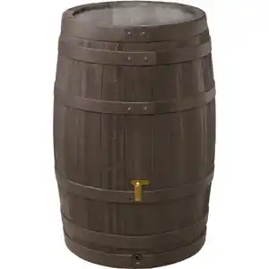 4rain Regentonne 'Vino' dunkelbraun 250 l