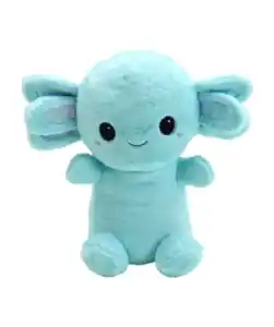 Plüschtier Axolotl, türkis