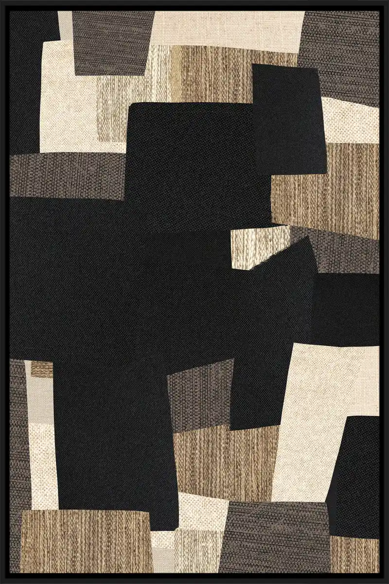 Bild 1 von Keilrahmenbild Lotta ca. 60x90cm, Naturfarben, Schwarz, Beige