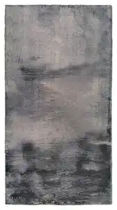Kunstfell Denise 1 in Anthrazit ca. 80x150cm, Anthrazit