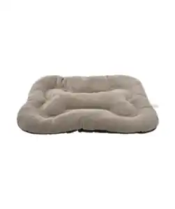 Hundebett Knochen, Beige