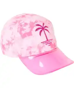 Kappe mit Glitzerprint, pink