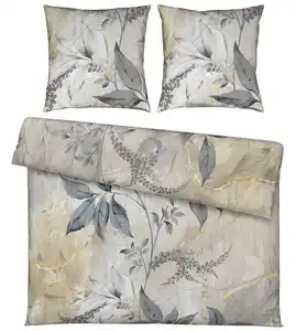 Bettwäsche Chiara XXL Beige ca. 200x200cm, Beige