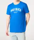 Bild 1 von T-Shirt mit Schriftzug, royalblau