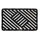 Bild 1 von Hanse Home Kokosmatte Mix Mats, Schwarz, Metall, Naturmaterialien, Uni, rechteckig, 40x60 cm, rutschfest, für Fußbodenheizung geeignet, rutschhemmend, pflegeleicht, widerstandsfähig, Teppiche & B