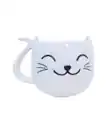 Bild 1 von Tasse in Katzenoptik, weiß