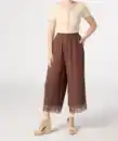 Bild 1 von Culotte mit weitem Bein, braun